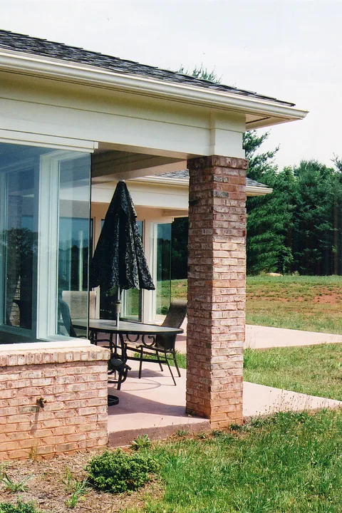 Corner Detail at Patio