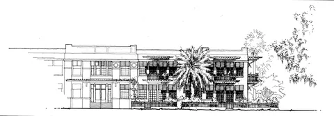 Rendering at Front Side