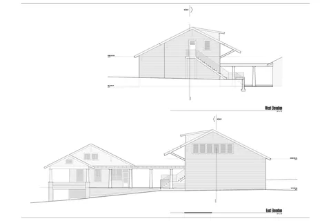 East/West Elevations
