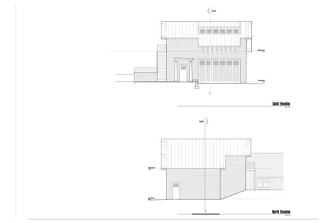 North/South Elevations